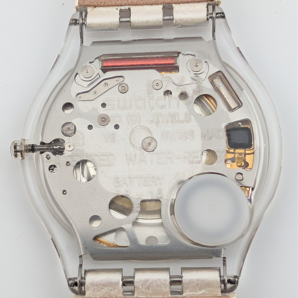 2007 Swatch Skin Madre Mia Special Mother's Day Release Watch Original Pouch View 5
